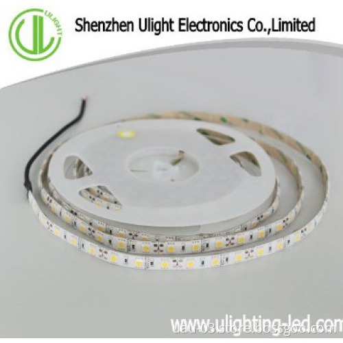 60led/M DC12V warm white Led Strip Light Non-waterproof